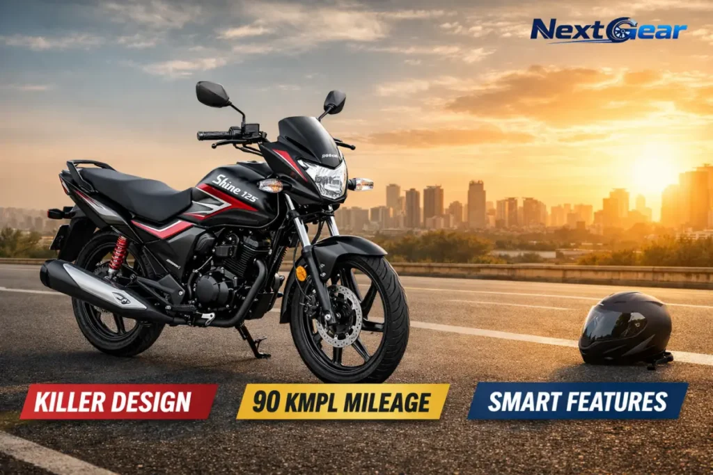 Honda Shine 125 Bike Review: Killer Design, 90 KMPL Mileage & Smart Features